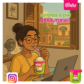 Try Rollick Daab Malai Ice Cream  #RollickDaabMalai #TenderCoconut #IceCream #SummerScoop #MadeByBengalis