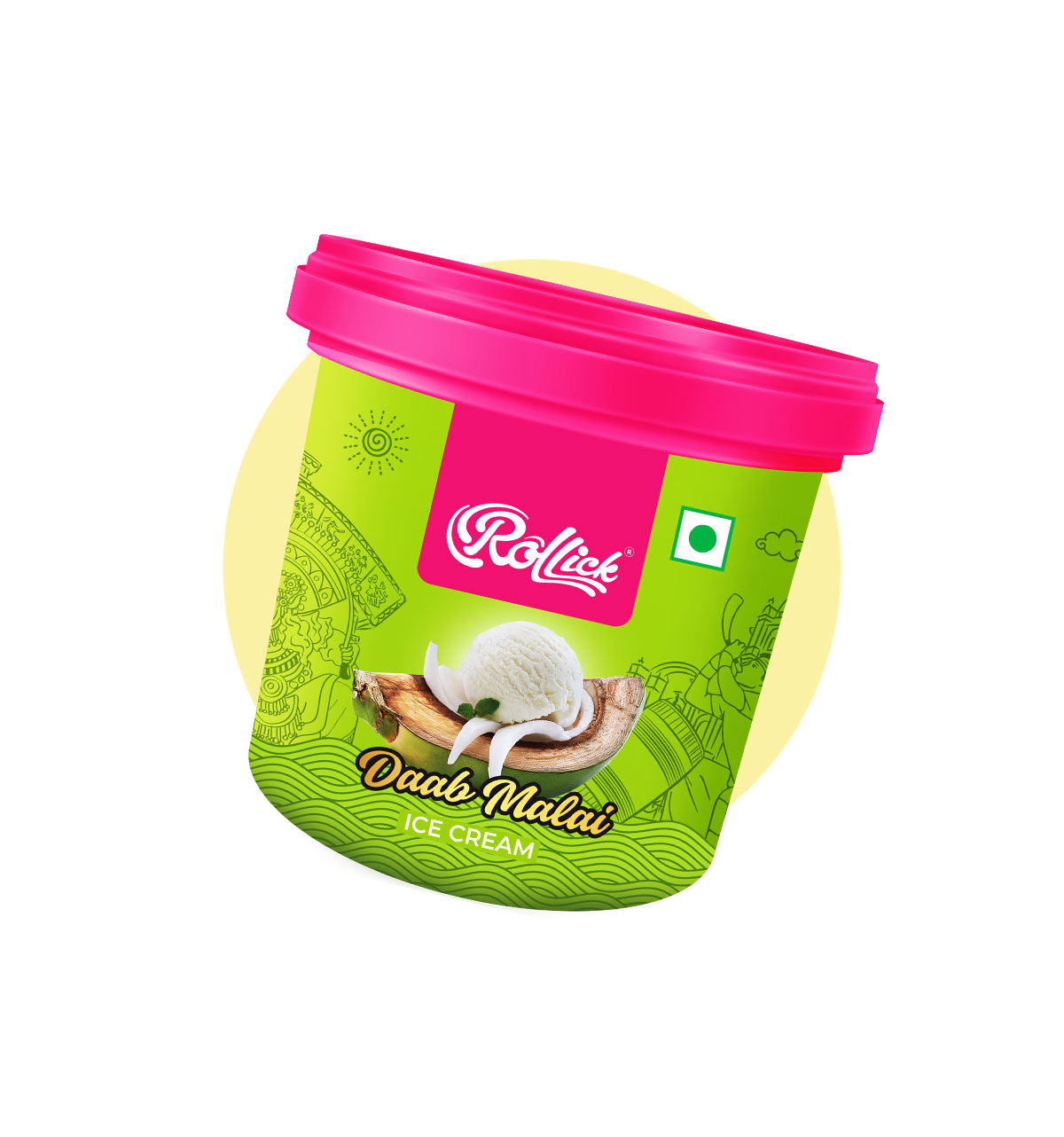 Creamy Cups – Rollick Ice Cream Cups